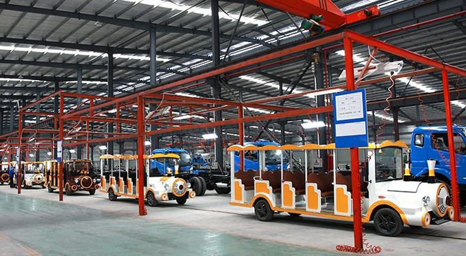 Guangzhou Ruike Electric Vehicle Co,Ltd lini produksi produsen